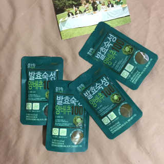 풀무원 발효숙성양배추100 — 4점을 준 리뷰어가 2017년 12월 올린 사용 사진