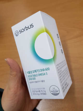 소버스 식물성 오메가3 DHA 600 — 4점을 준 리뷰어가 2020년 1월 올린 사용 사진