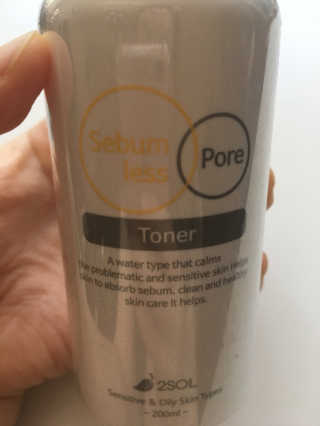 이솔화장품 이솔 세범 리스 포어 토너 200ml — 5점을 준 리뷰어가 2018년 8월 올린 사용 사진