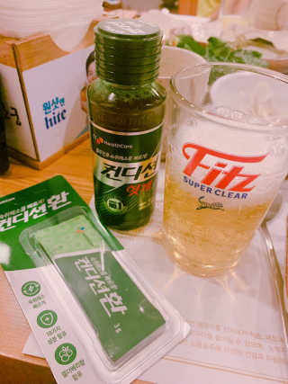 헛개컨디션 피크닉과 축제의 필수템, 헛개 컨디션 — 3.5점을 준 리뷰어가 2019년 9월 올린 사용 사진