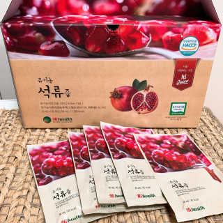 [하이헬스] 정말 진하고 맛있는 유기농 석류즙 30포 — 5점을 준 리뷰어가 2019년 11월 올린 사용 사진