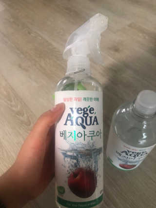베지아쿠아 475ml + 리필 1000ml 1Set — 5점을 준 리뷰어가 2019년 11월 올린 사용 사진