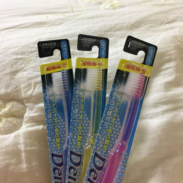 마이너스 이온 칫솔 3개 리뷰 사진