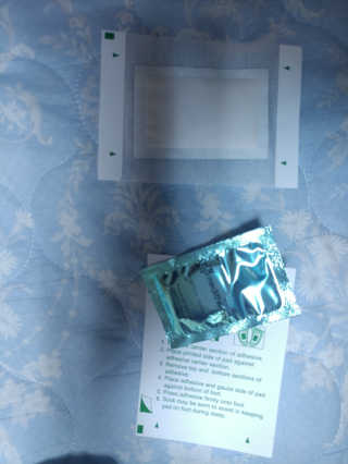 메디테라피 더마 릴렉스 힐링패치 — 4.5점을 준 리뷰어가 2018년 3월 올린 사용 사진