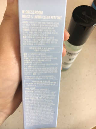 더블유드레스룸 드레스퍼퓸 150ml — 5점을 준 리뷰어가 2018년 6월 올린 사용 사진