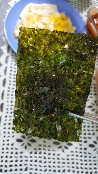 광천우리맛김 한봉지 2~3인분, 맛있는 우리재래식탁김26매20봉 — 5점을 준 리뷰어가 2018년 4월 올린 사용 사진