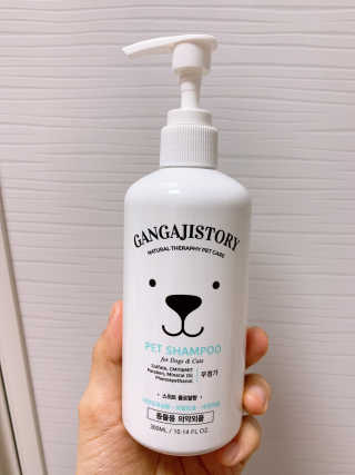 강아지스토리 펫샴푸 300ml — 5점을 준 리뷰어가 2019년 3월 올린 사용 사진