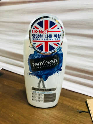 펨프레쉬 얼티메이트 케어 액티브 후레쉬 워시 — 4.83점을 준 리뷰어가 2018년 3월 올린 사용 사진