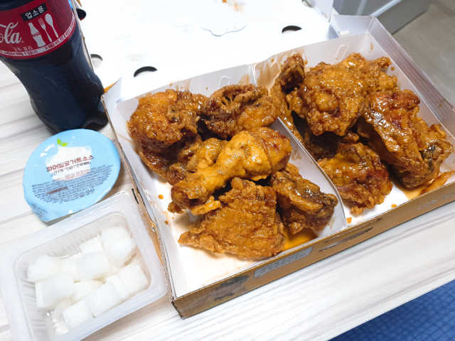 [치킨마루]-빠사칸허니치킨set 리뷰 사진