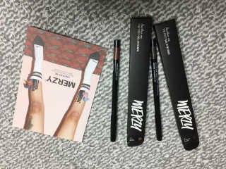 머지 더 퍼스트 젤 아이라이너 NEW 브라운 컬러 — 3.5점을 준 리뷰어가 2019년 4월 올린 사용 사진