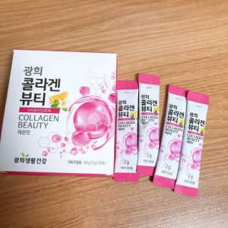광희생활건강 광희 콜라겐뷰티 — 2.5점을 준 리뷰어가 2020년 2월 올린 사용 사진