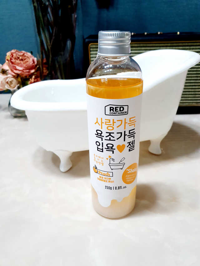 레드컨테이너 사랑가득 욕조가득 입욕젤 2종 리뷰 사진