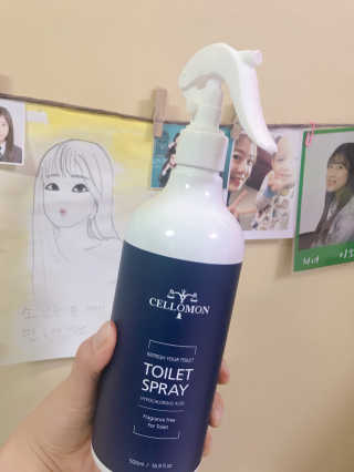 셀로몬 토일렛 스프레이 500ml — 4.5점을 준 리뷰어가 2018년 5월 올린 사용 사진