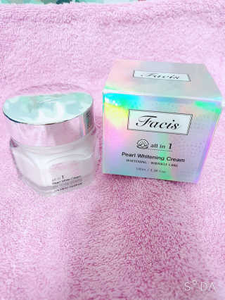 파시스 올인원 진주 화이트닝 크림 100ml — 4점을 준 리뷰어가 2019년 5월 올린 사용 사진