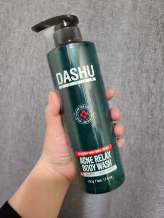 다슈코리아 다슈 데일리 아크네 릴렉스 바디워시 500ml — 5점을 준 리뷰어가 2020년 3월 올린 사용 사진