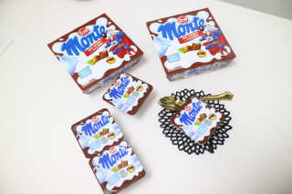 몬테밀크디저트 초코&바닐라 — 5점을 준 리뷰어가 2018년 3월 올린 사용 사진