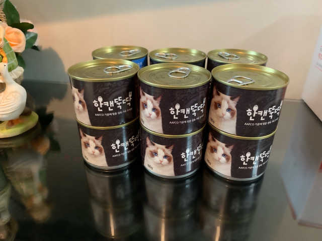 [펫토리아] BEST 한캔뚝딱 고양이 주식캔 리뷰 사진