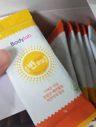 바디랩 오늘도 변모닝 7g 차전자피 식이섬유 — 5점을 준 리뷰어가 2018년 2월 올린 사용 사진