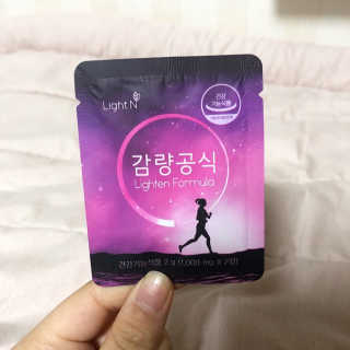 [감량공식] 다이어트 건강기능식품 — 4점을 준 리뷰어가 2019년 12월 올린 사용 사진