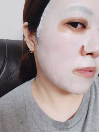유산균하우스 [프로바이오닉]스킨프로바이오틱스 마스크 10매입 — 5점을 준 리뷰어가 2019년 9월 올린 사용 사진
