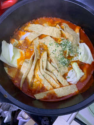 화곡미담 옛날 떡볶이 — 3.5점을 준 리뷰어가 2020년 3월 올린 사용 사진