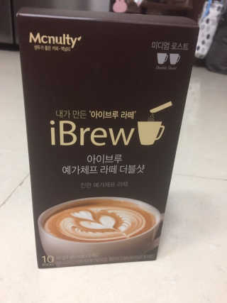 한국맥널티 아이브루 라떼 10T 3종 — 4점을 준 리뷰어가 2019년 10월 올린 사용 사진