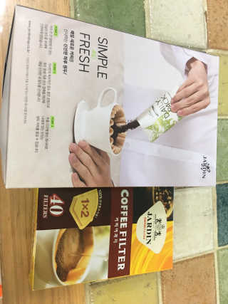 (주)쟈뎅 [쟈뎅] 클래스 신선한 하루 원두+여과지 SET — 4점을 준 리뷰어가 2019년 3월 올린 사용 사진