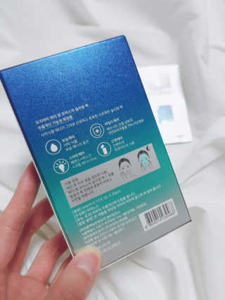 오지아이 워터 밤 모이스처 슬리핑 팩 4ml X 20pcs — 5점을 준 리뷰어가 2020년 2월 올린 사용 사진