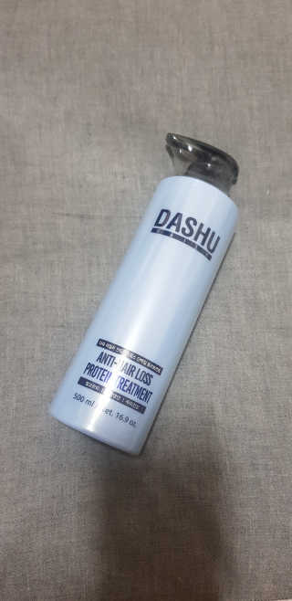 다슈코리아 다슈 데일리 안티 헤어로스 단백질 트리트먼트 500ml — 4.83점을 준 리뷰어가 2018년 11월 올린 사용 사진