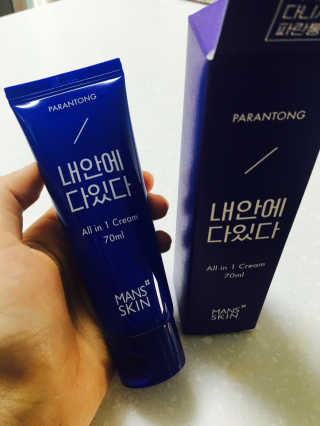 맨즈스킨 파란통 내안에다있다 — 3.83점을 준 리뷰어가 2017년 10월 올린 사용 사진