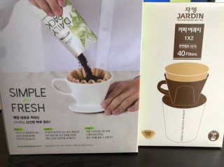 (주)쟈뎅 [쟈뎅] 클래스 신선한 하루 원두+여과지 SET — 5점을 준 리뷰어가 2019년 4월 올린 사용 사진