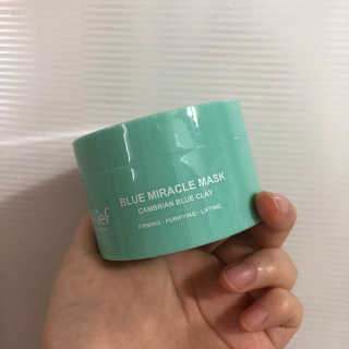 아이릴리프 블루 미라클 마스크 130g — 5점을 준 리뷰어가 2019년 8월 올린 사용 사진