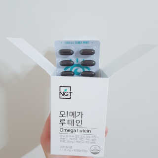 네츄럴굿띵스 오!메가루테인 60일분 — 4.33점을 준 리뷰어가 2018년 5월 올린 사용 사진