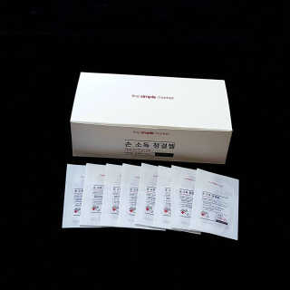 [더심플마켓] 손소독제 — 5점을 준 리뷰어가 2020년 2월 올린 사용 사진