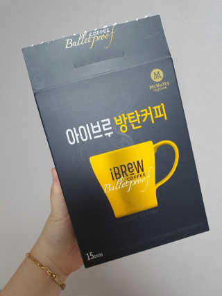 한국맥널티 아이브루 방탄커피 — 2점을 준 리뷰어가 2019년 9월 올린 사용 사진
