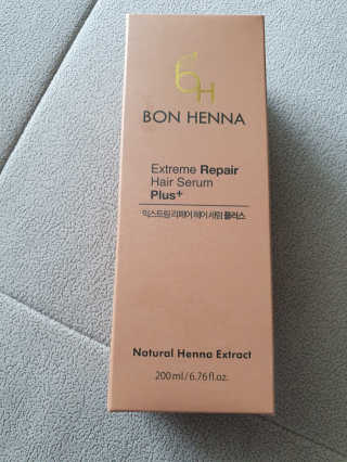 BH 본헤나 익스트림 리페어 헤어 세럼 200ml — 4.5점을 준 리뷰어가 2019년 5월 올린 사용 사진