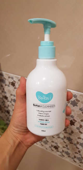 유산균하우스 [프로바이오닉] 보얀아이 클렌저 펌프형 — 5점을 준 리뷰어가 2019년 4월 올린 사용 사진