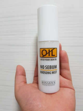 보나쥬르 노세범 뽀송 미스트 50ml — 4점을 준 리뷰어가 2018년 6월 올린 사용 사진