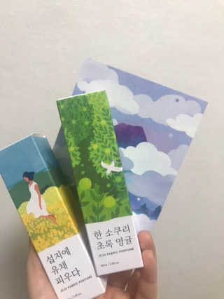 르플랑 제주 패브릭 퍼퓸 60ml 8종 — 4.17점을 준 리뷰어가 2018년 11월 올린 사용 사진