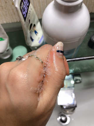 루디오스 리바이탈 아쿠아마린 샴푸 — 4점을 준 리뷰어가 2019년 10월 올린 사용 사진