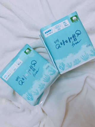 보타메디 마이아이엠 생리대 — 4.5점을 준 리뷰어가 2019년 1월 올린 사용 사진