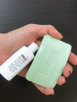 세바메드 클래식 클렌징 바[비누] + 바디로션 15ml — 5점을 준 리뷰어가 2019년 9월 올린 사용 사진