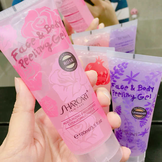 샤카트 페이스앤바디 필링젤 3종 세트 리뷰 사진