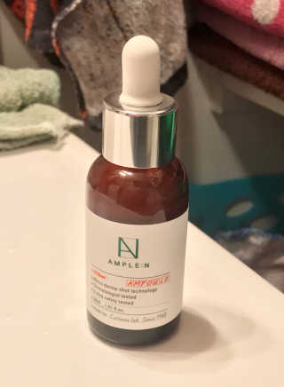 앰플엔 AMPLEN VC SHOT AMPOULE — 5점을 준 리뷰어가 2018년 9월 올린 사용 사진