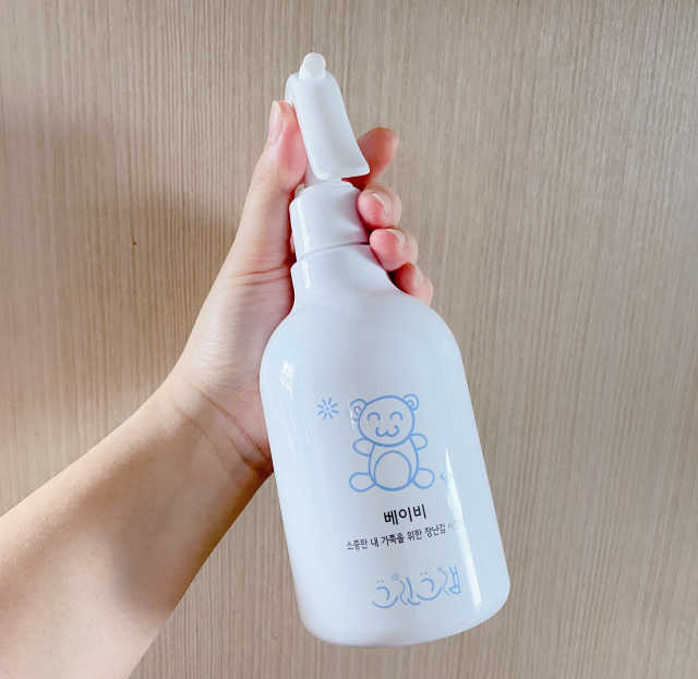 그린그램 베이비 뿌리는 살균 소독제 살균소독수 리뷰 사진