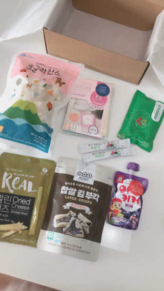 [맘마레시피] 육아맘을 위한 간식정기배송 — 5점을 준 리뷰어가 2019년 11월 올린 사용 사진