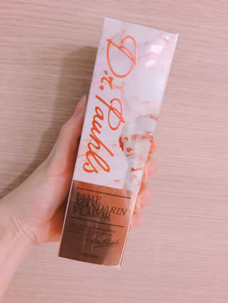 큐어스크립트 닥터폴스 치약 라임만다린향 — 4.5점을 준 리뷰어가 2018년 3월 올린 사용 사진