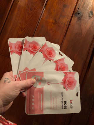 SNP Supercharged Mask_Rose Centifoli Flower — 5점을 준 리뷰어가 2019년 1월 올린 사용 사진