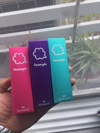 폼글 I foamgle [폼글] 거품가글 50ml 3종 - 민트, 라벤더, 라즈베리 — 5점을 준 리뷰어가 2019년 11월 올린 사용 사진