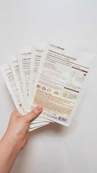 마더메이드 어머니 2 단계 헤니 CITRUS 스파 FACIALS 5PC — 5점을 준 리뷰어가 2019년 5월 올린 사용 사진